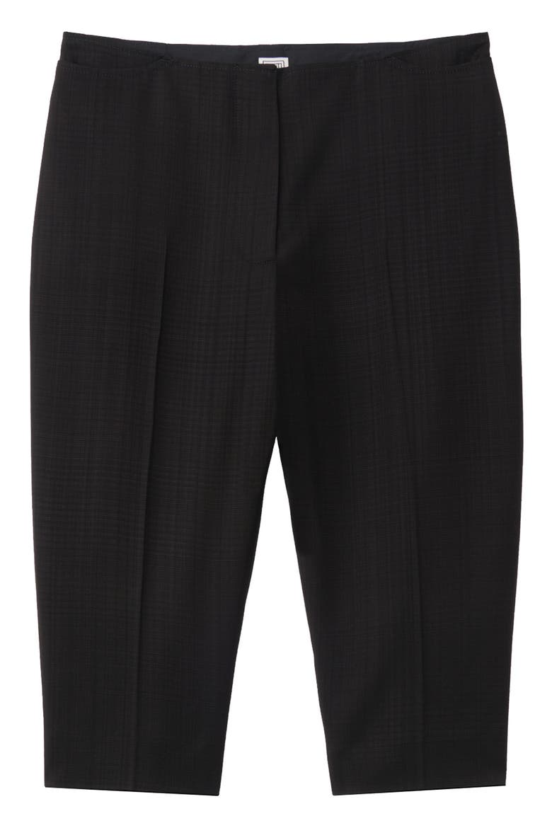 Totême City Sport Shorts, Main, color, BLACK
