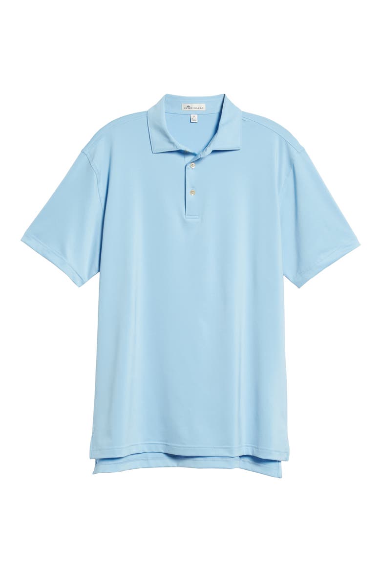 Sean Regular Fit Stretch Jersey Polo, Alternate, color, COTTAGE BLUE