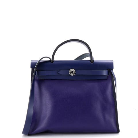 Herbag Zip Berline Vache Canvas and Leather 31