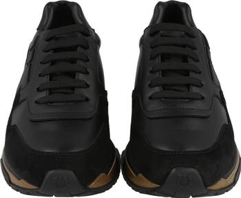 Leather Lace Up Sneaker
