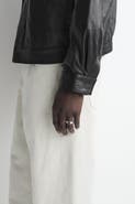 COS Faceted Agate Ring
