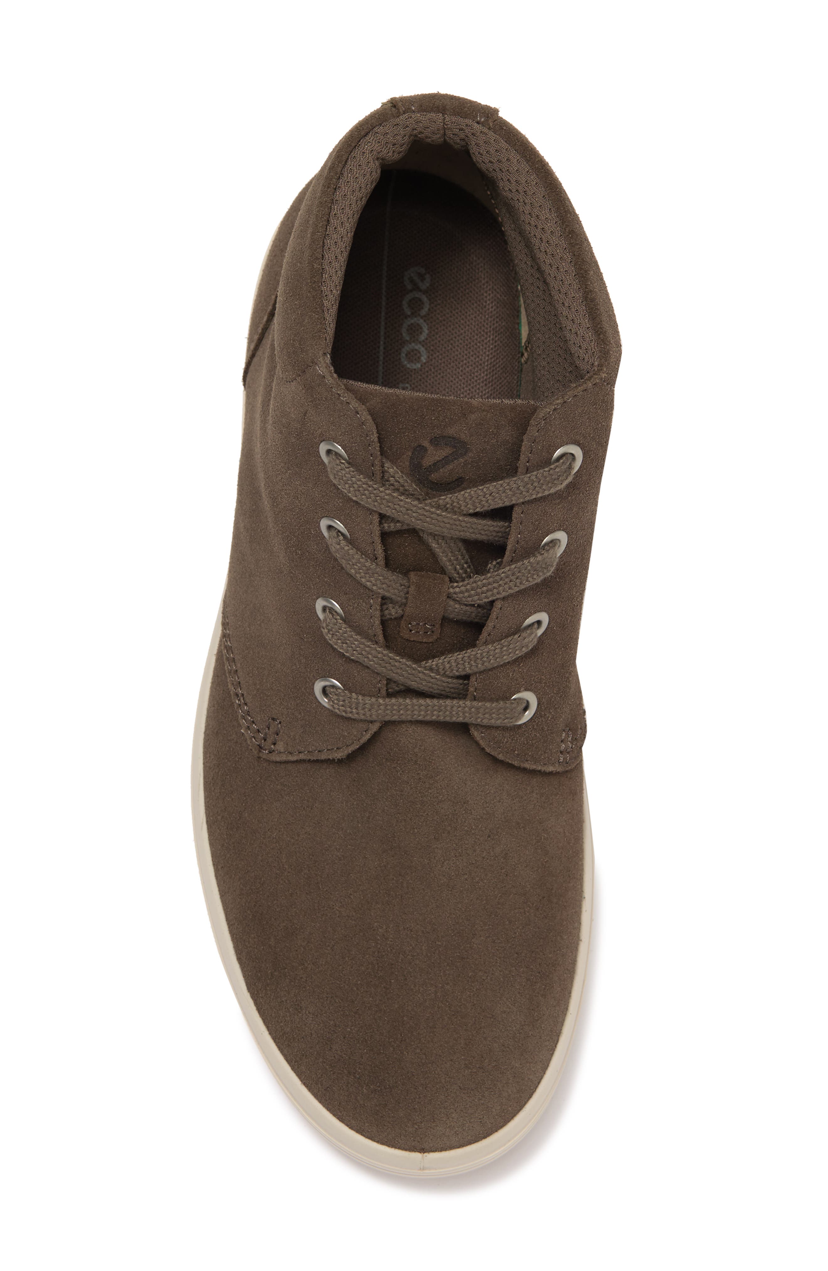 ECCO Soft Classic High Top Leather Sneaker, Alternate, color, 