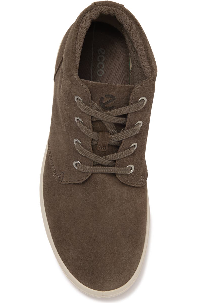 ECCO Soft Classic High Top Leather Sneaker, Alternate, color,