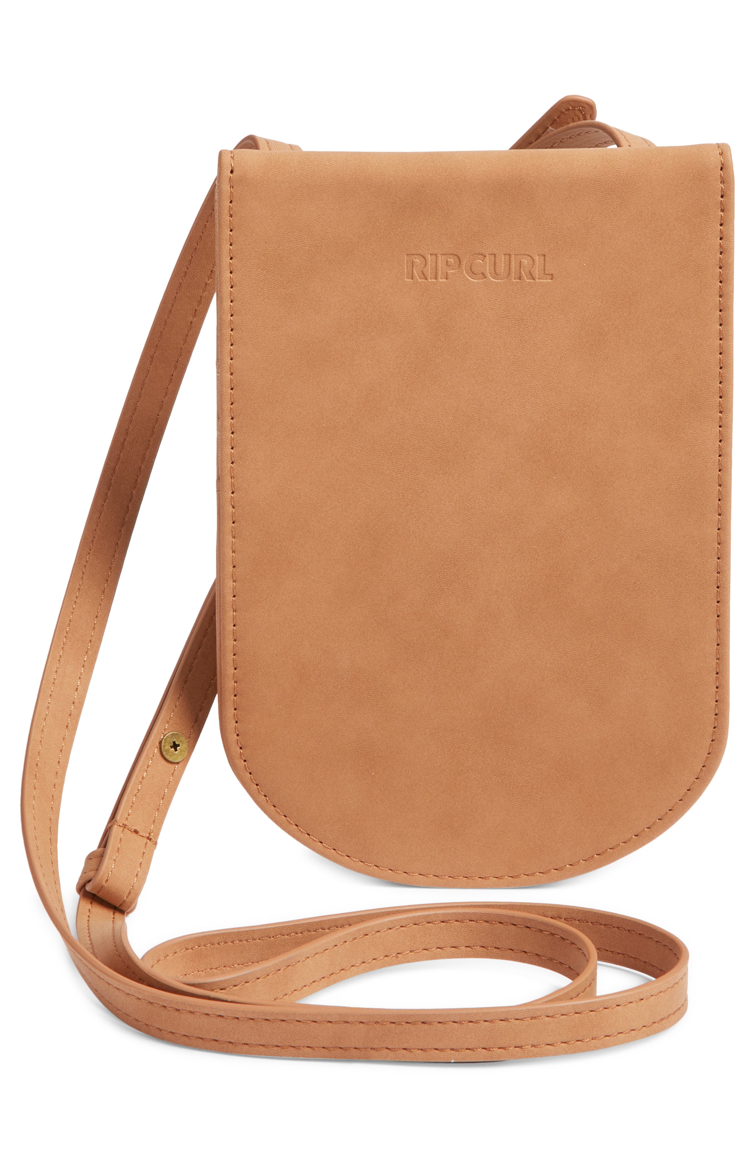 Rip Curl Premium Surf Faux Leather Wallet Crossbody, Main, color, 