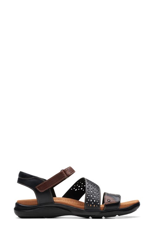 Clarks ® Kitly Way Sandal In Black