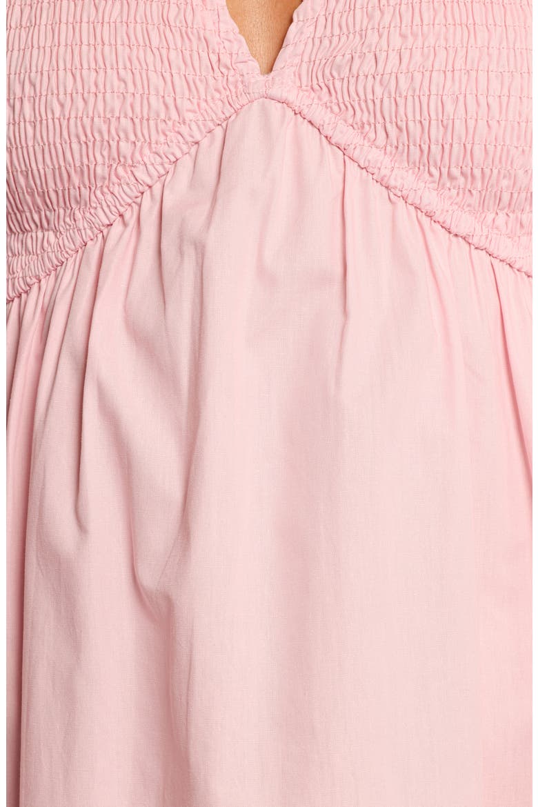 Ilyana Long Sleeve Midi Dress, Alternate, color, PINK