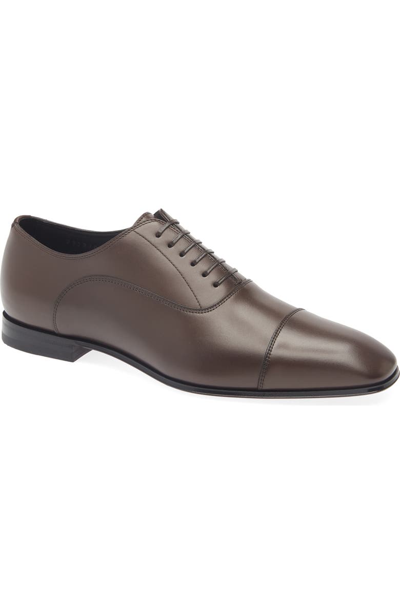 BOSS Quillon Oxford, Main, color, Dark Brown