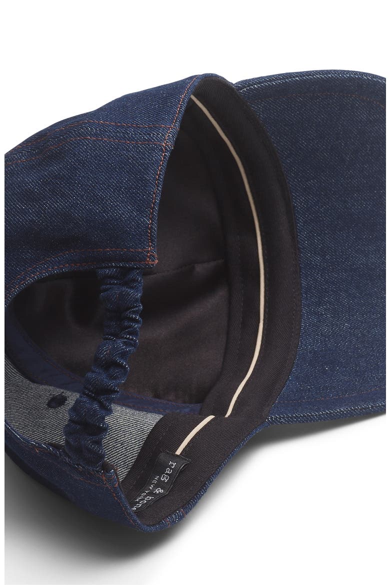 Harlow Twill Baseball Cap, Alternate, color, MID DENIM