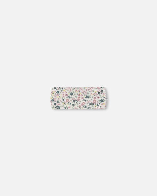 Deux Par Deux Baby Organic Cotton Headband In Multi