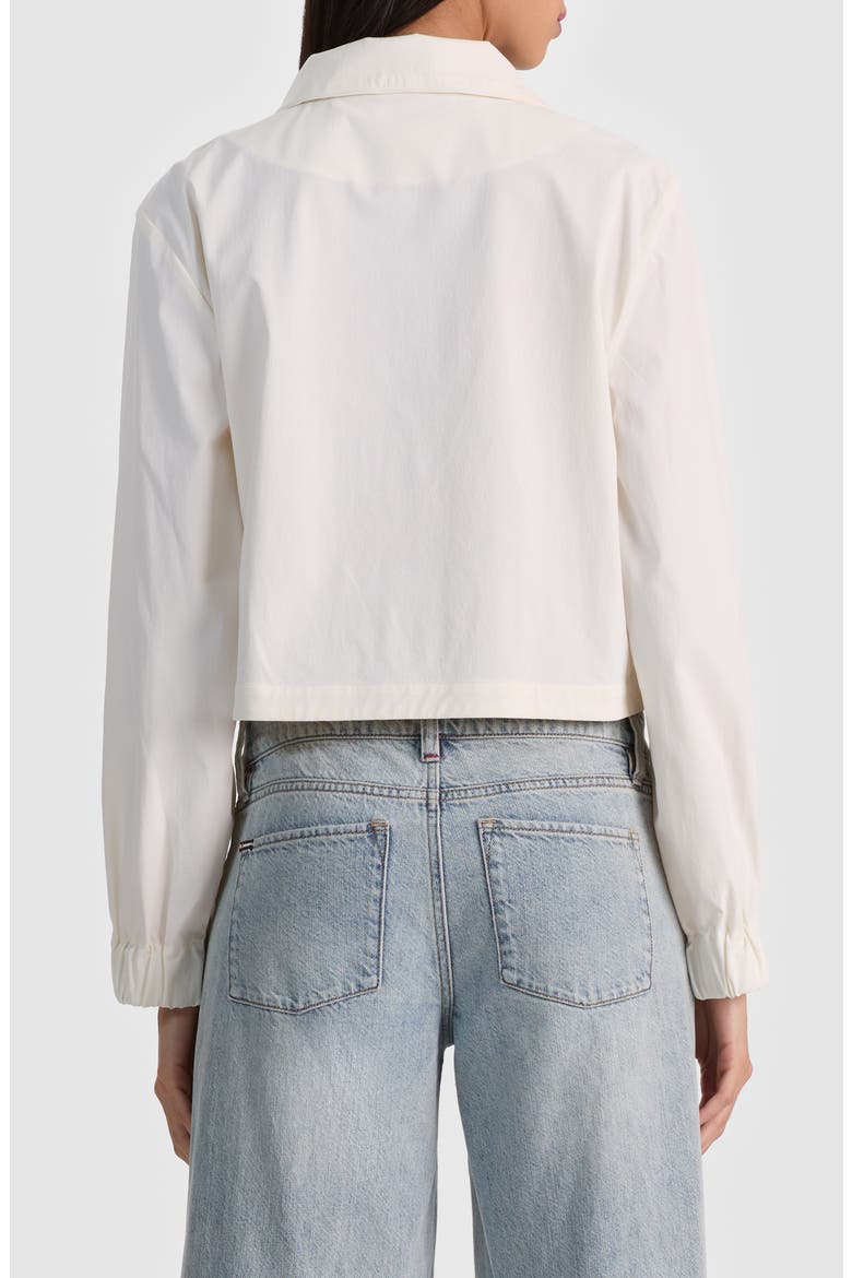James Crop Jacket, Alternate, color, OFF WHITE