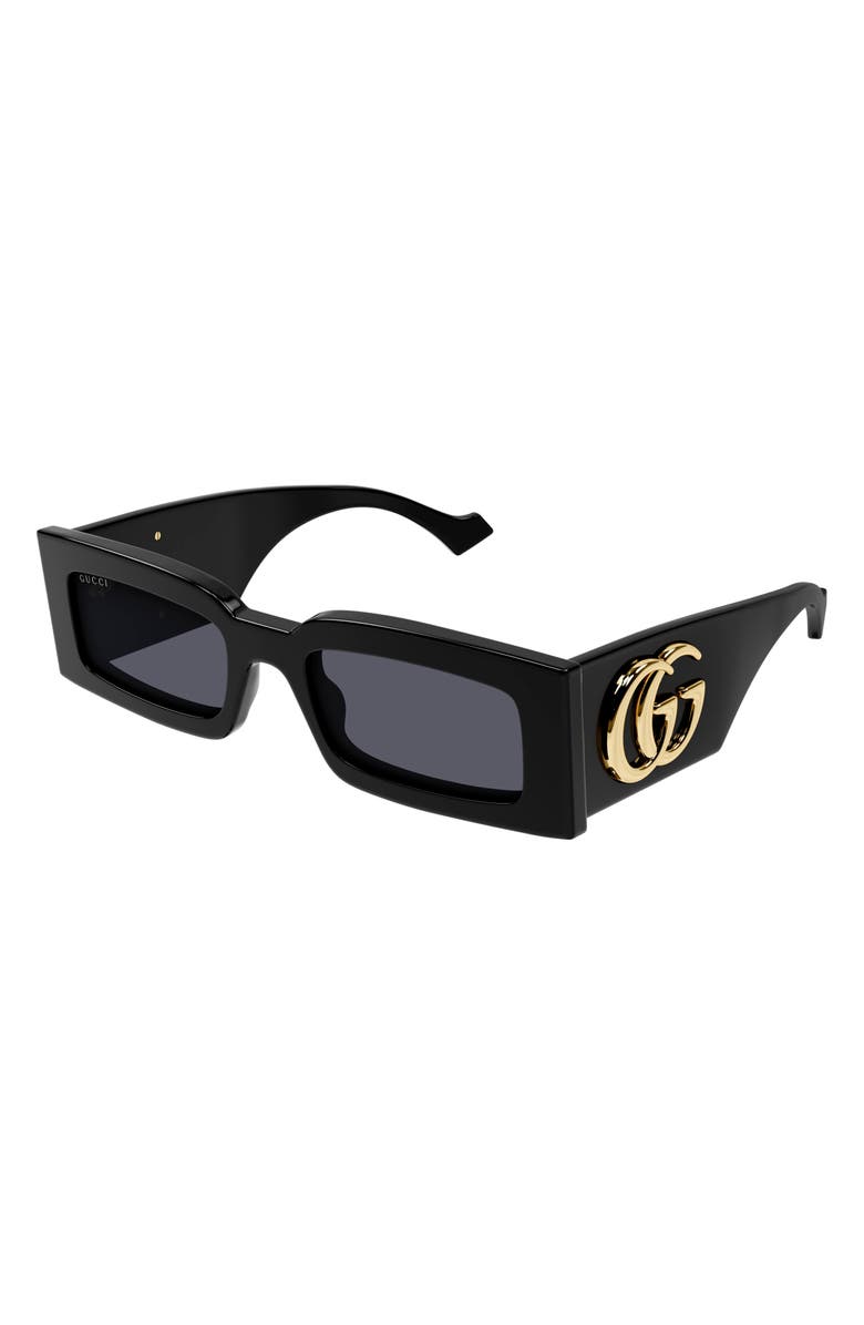 Gucci Rectangular Sunglasses, Alternate, color, 