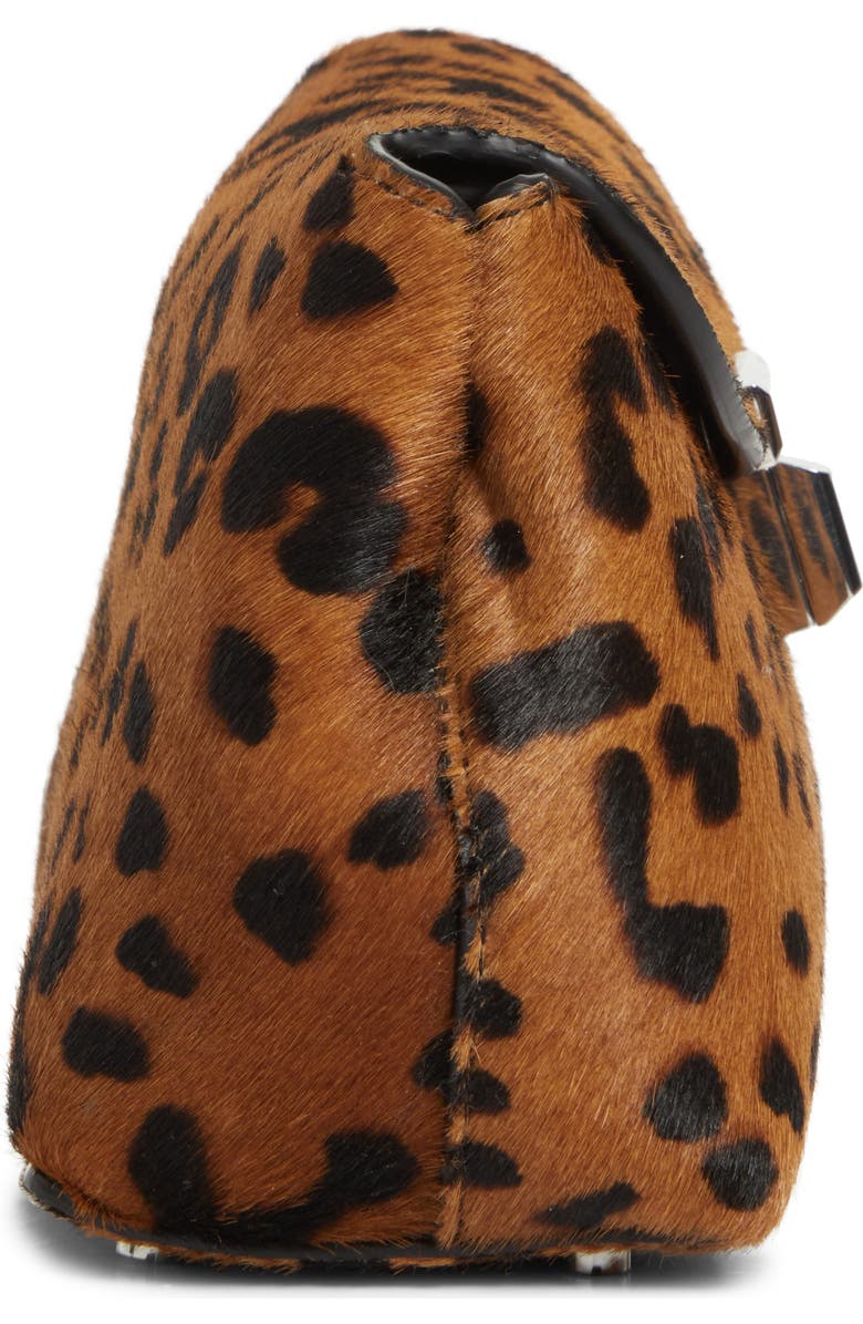 TOTEME Belted Genuine Calf Hair Bucket Bag, Alternate, color,