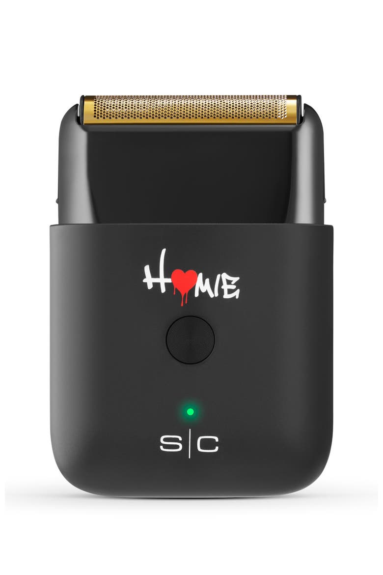 Homie Nano Gold Titanium Foil Shaver, Main, color, Black