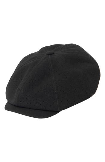 San Diego Hat Crown Rivet Fedora In Black
