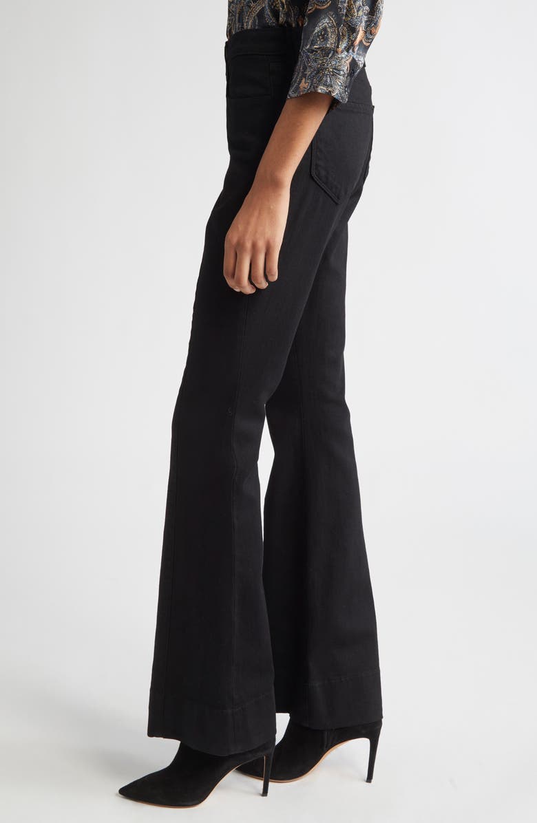 Lenora Front Seam Flare Leg Jeans