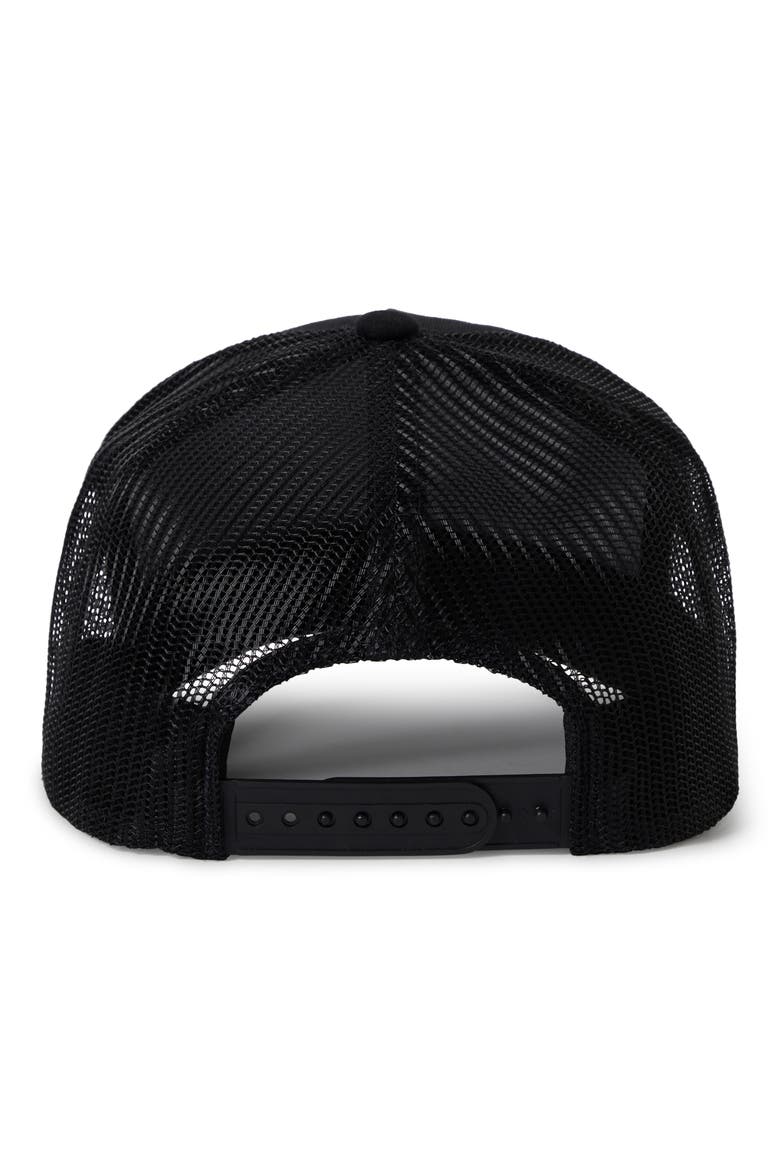 Gibson NetPlus® Trucker Hat, Alternate, color, BLACK/ BLACK