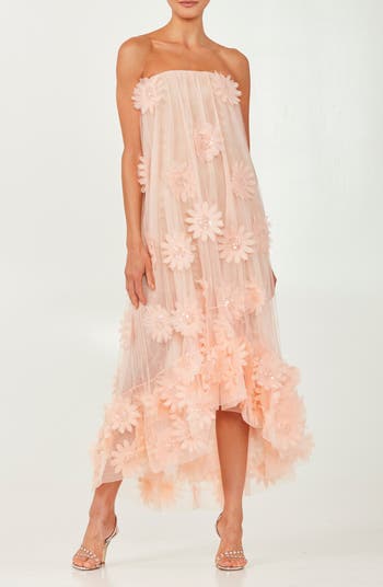 Athena Strapless Gown