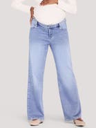 MOTHERHOOD MATERNITY Under the Belly Straight Leg Knit Denim