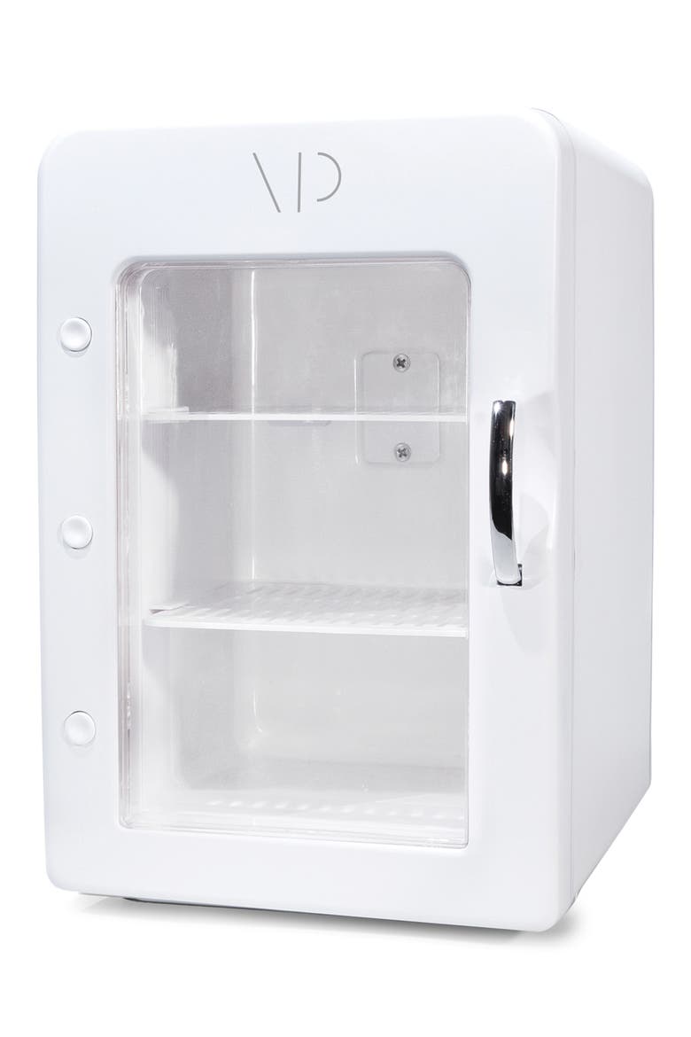 Fria Skin Care Fridge, Main, color, WHITE