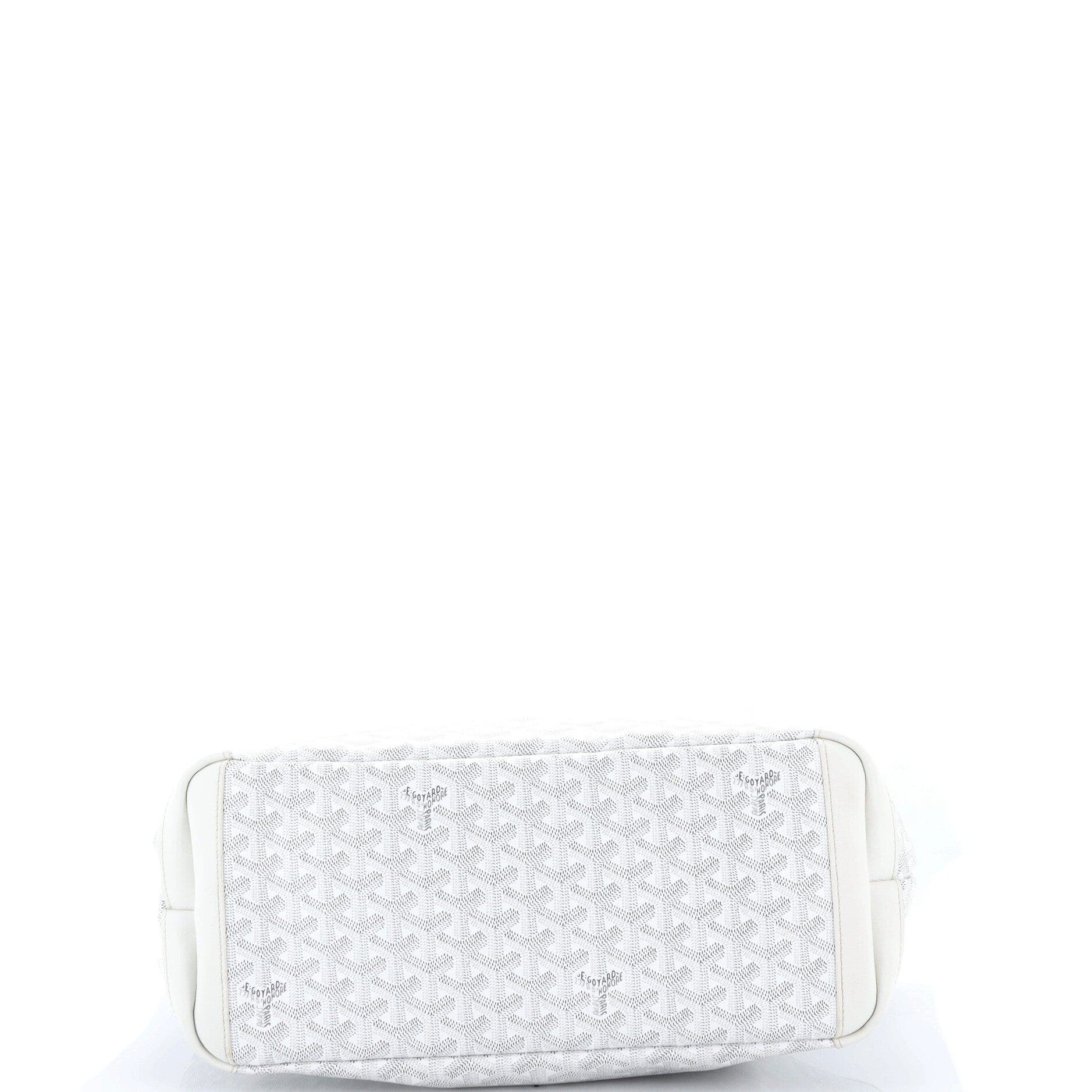 Artois Tote Coated Canvas MM, Alternate, color, White