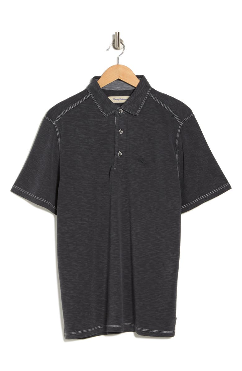 Tommy Bahama Paradiso Polo, Alternate, color, Black