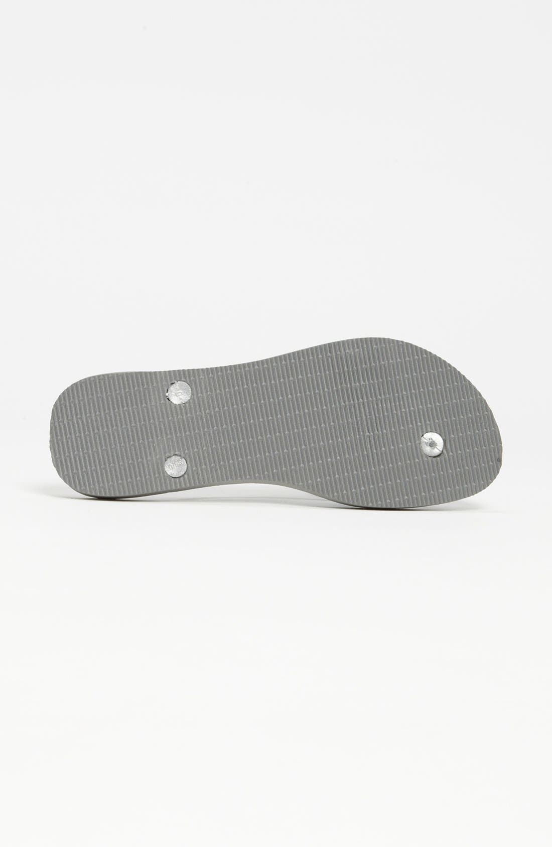 'Slim Paradisio' Sandal, Alternate, color, GREY