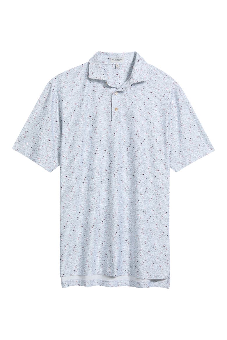 Glassware Performance UPF 50+ Polo, Alternate, color, WHITE