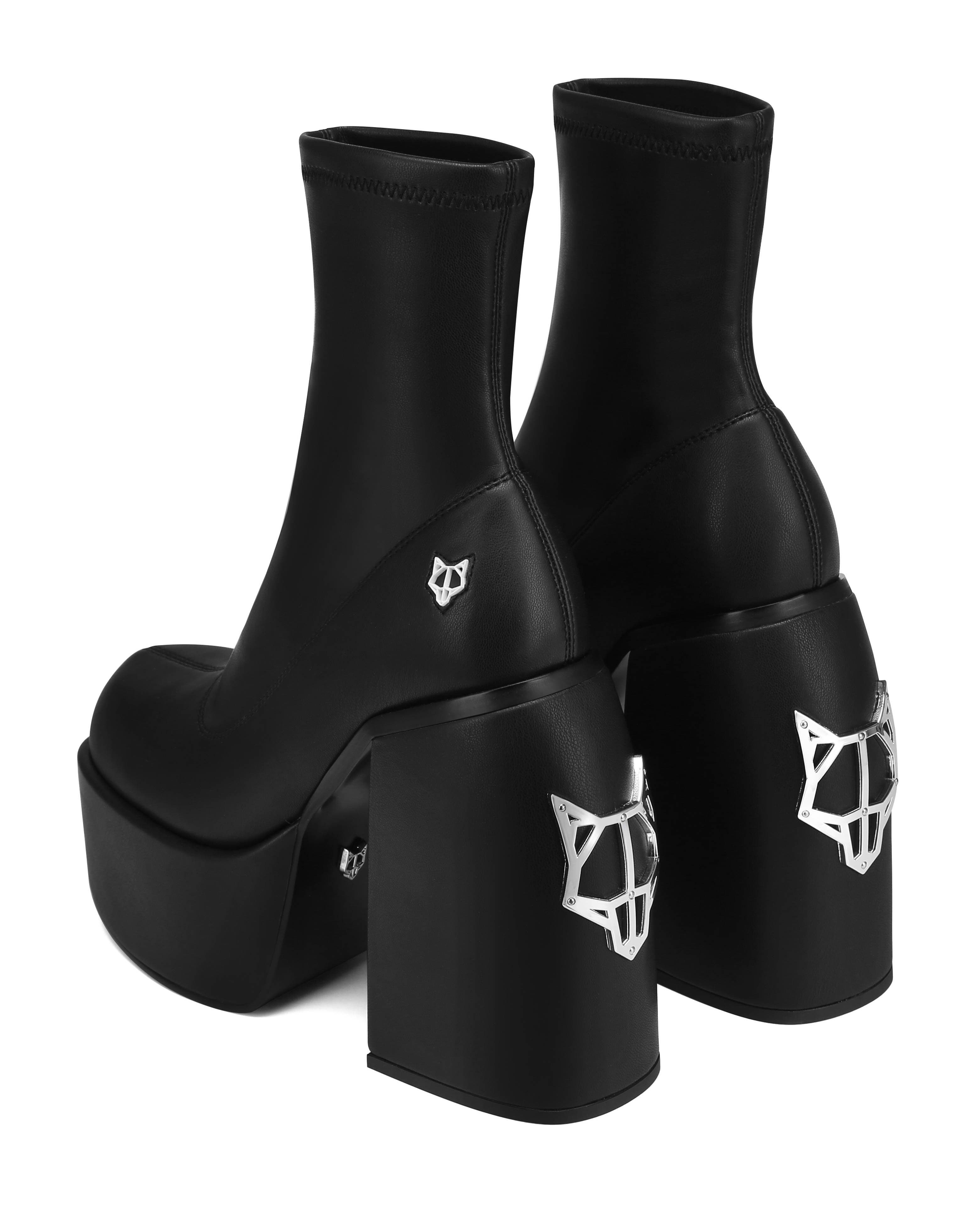 Naked Wolfe Sugar Stretch Boot, Alternate, color, Black