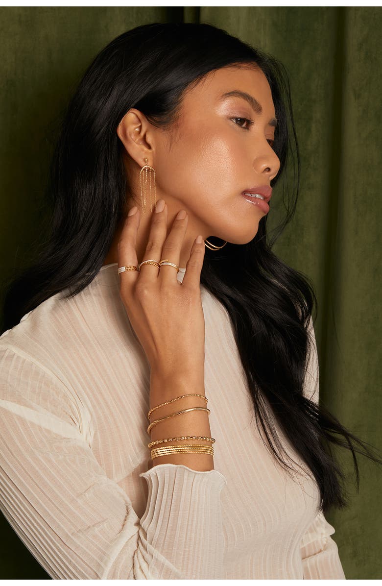 Bony Levy 14K Gold Beaded Bracelet, Alternate, color,