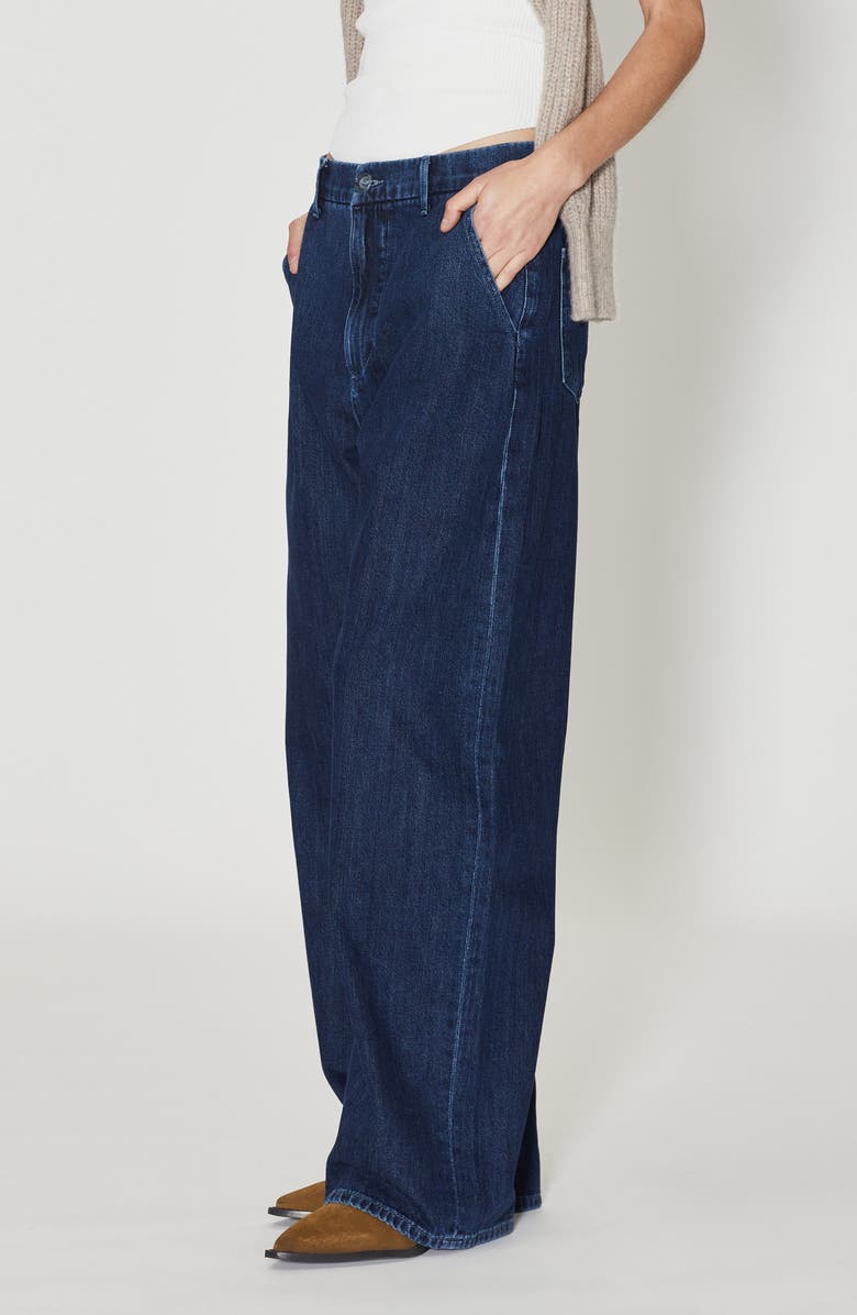 LE JEAN Sydney Wide Leg Trouser Jeans, Alternate, color, 