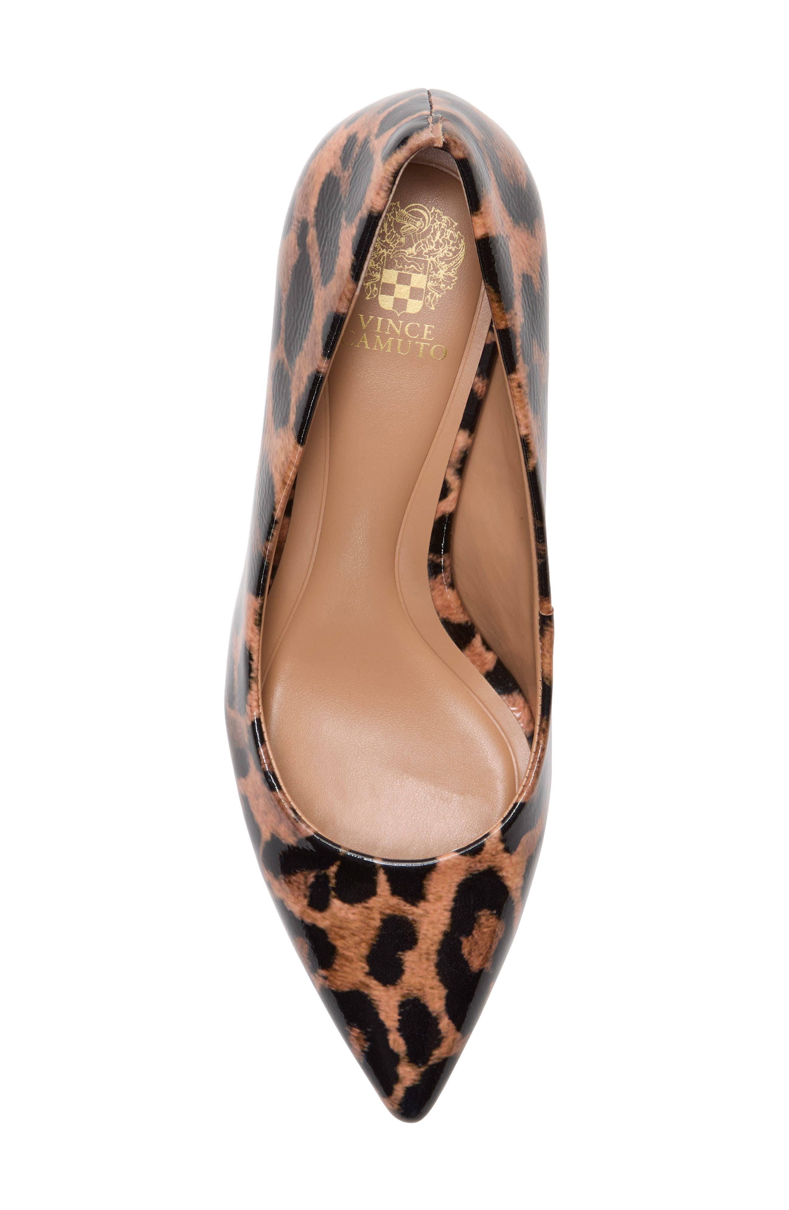 Vince Camuto Kehlia Pointed Toe Pump, Alternate, color, Black/ Natura