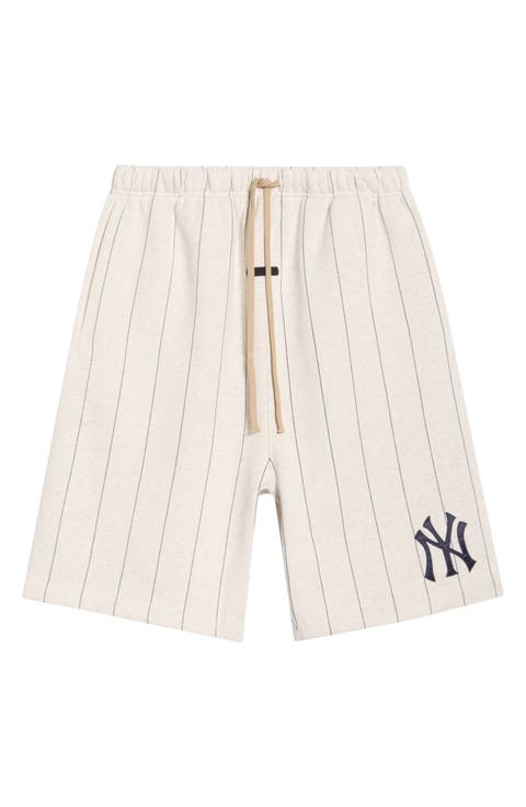 x MLB Yankees '90s Drawstring Cotton Blend Sweat Shorts
