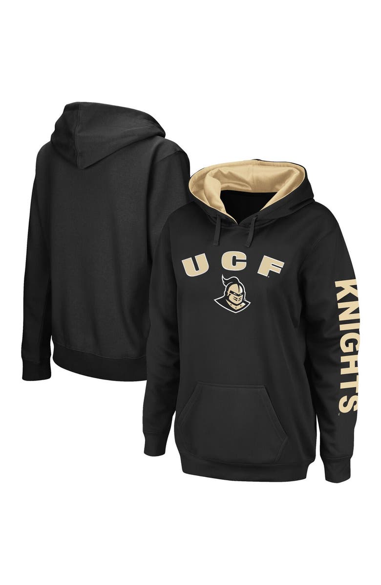 COLOSSEUM Women's Colosseum Black UCF Knights Loud and Proud Team Pullover Hoodie, Alternate, color, Black