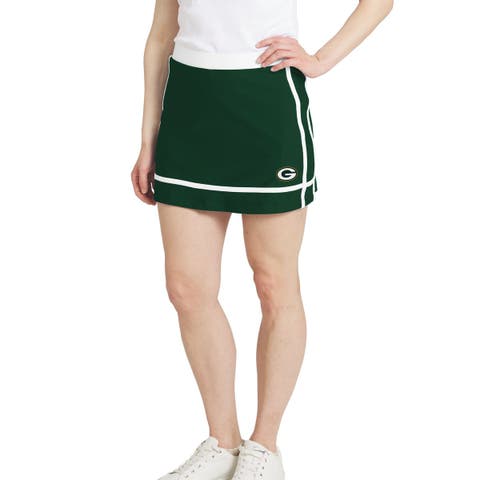 Women's WEAR by Erin Andrews  Green Green Bay Packers Stripe Skort