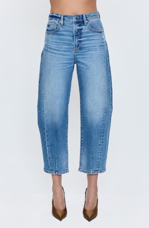 Eli Ankle Barrel Leg Jeans
