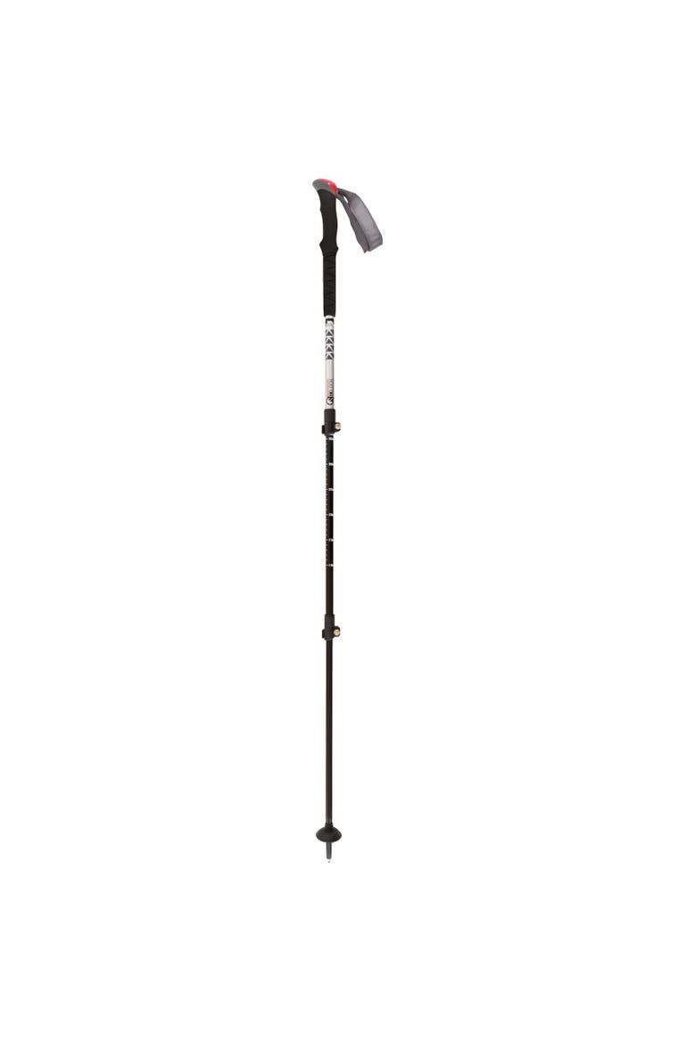 Qiklock Collapsible Technical Trekking Pole, Main, color, Silver