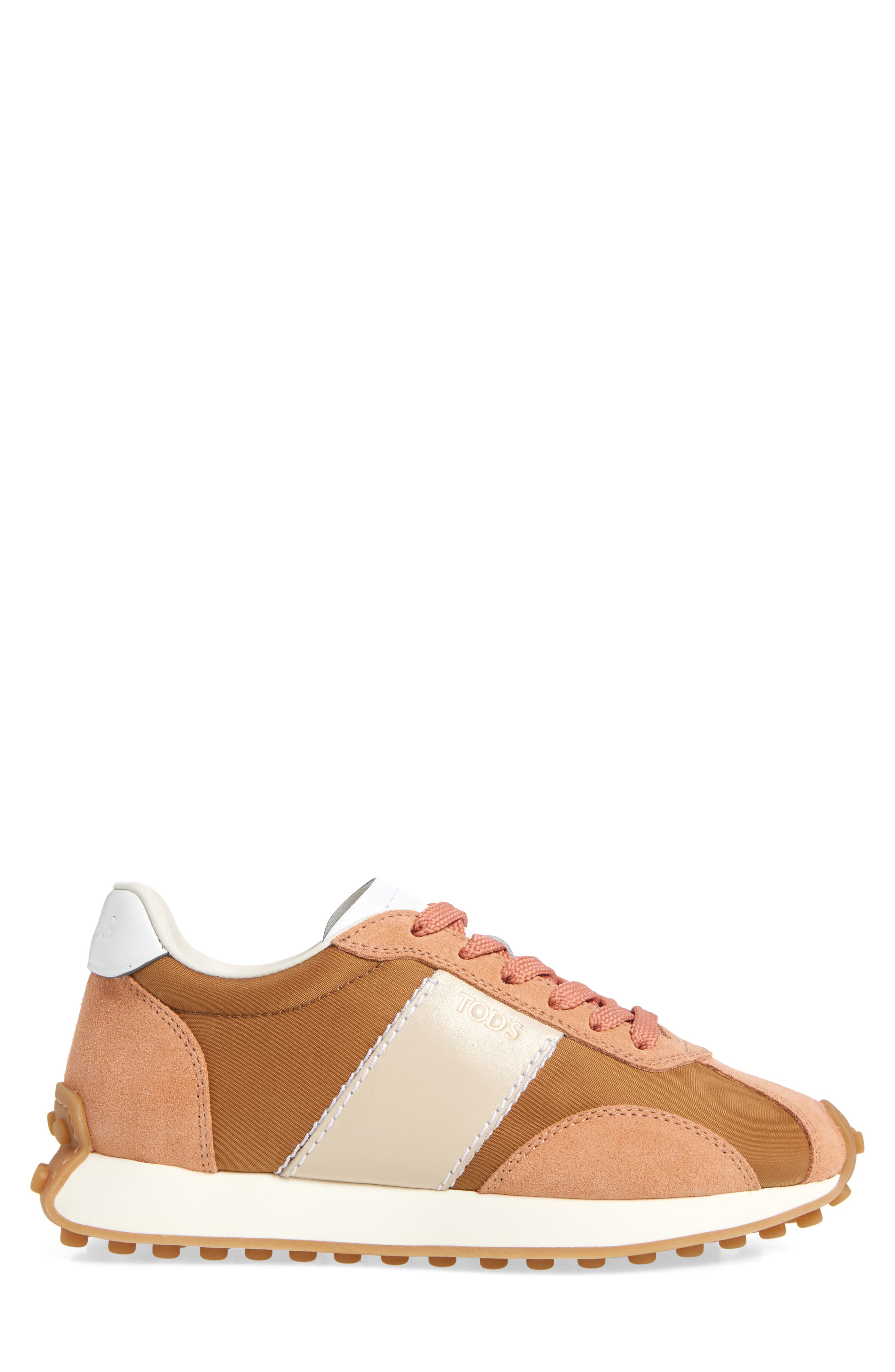 Tod's Sportivo Colorblock Sneaker, Alternate, color, Salmone Ch