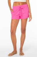 Roxy Laguna Linen Blend Drawstring Shorts