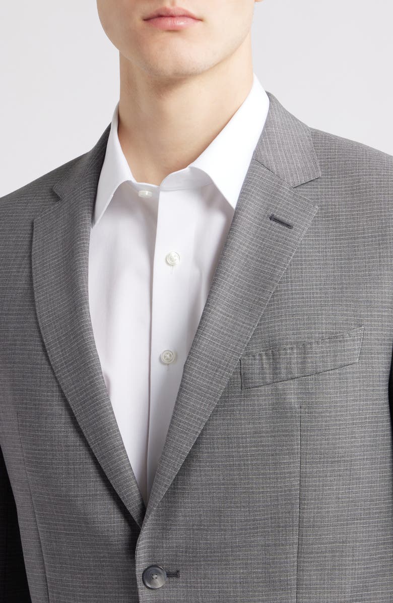Huge Slim Fit Stretch Virgin Wool 3-Piece Suit