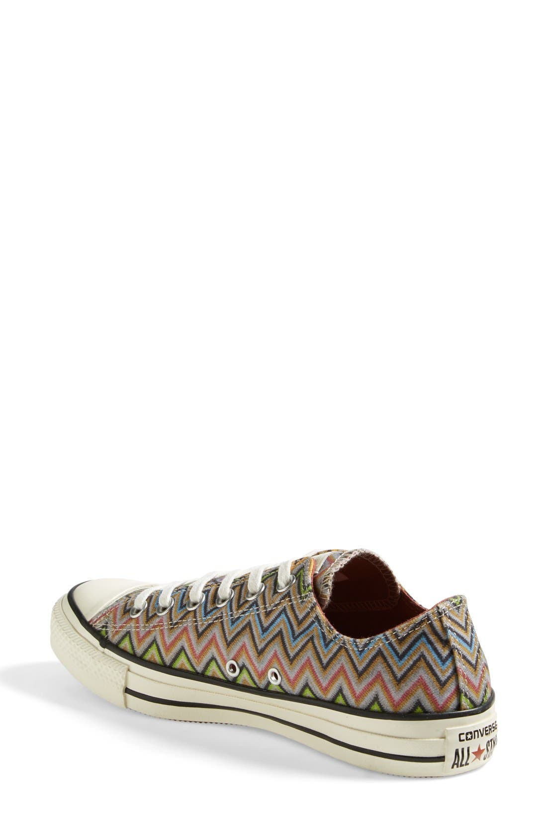 x Missoni Chuck Taylor® All Star® Low Sneaker (Nordstrom Exclusive Color)(Women), Alternate, color, LUCKY STONE/ EGRET