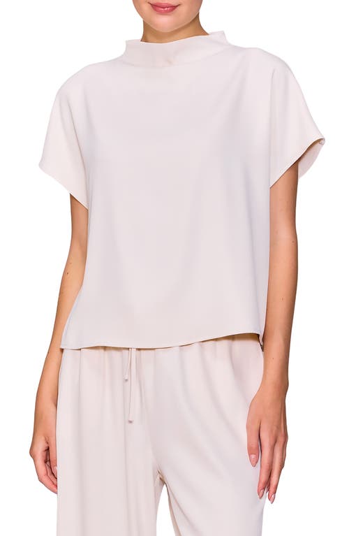 MELLODAY Crepe Top in Bone  product