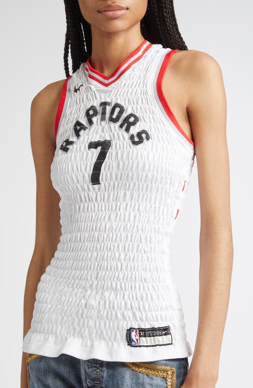 Conner Ives Reconstituted Shirred Basketball Jersey