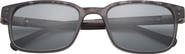 Ted Baker London 55mm Polarized Square Sunglasses