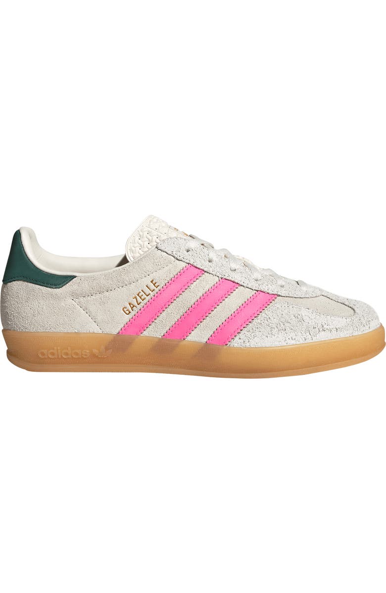 adidas Gazelle OG Sneaker, Alternate, color, Off White/ Lucid Pink/ Gum