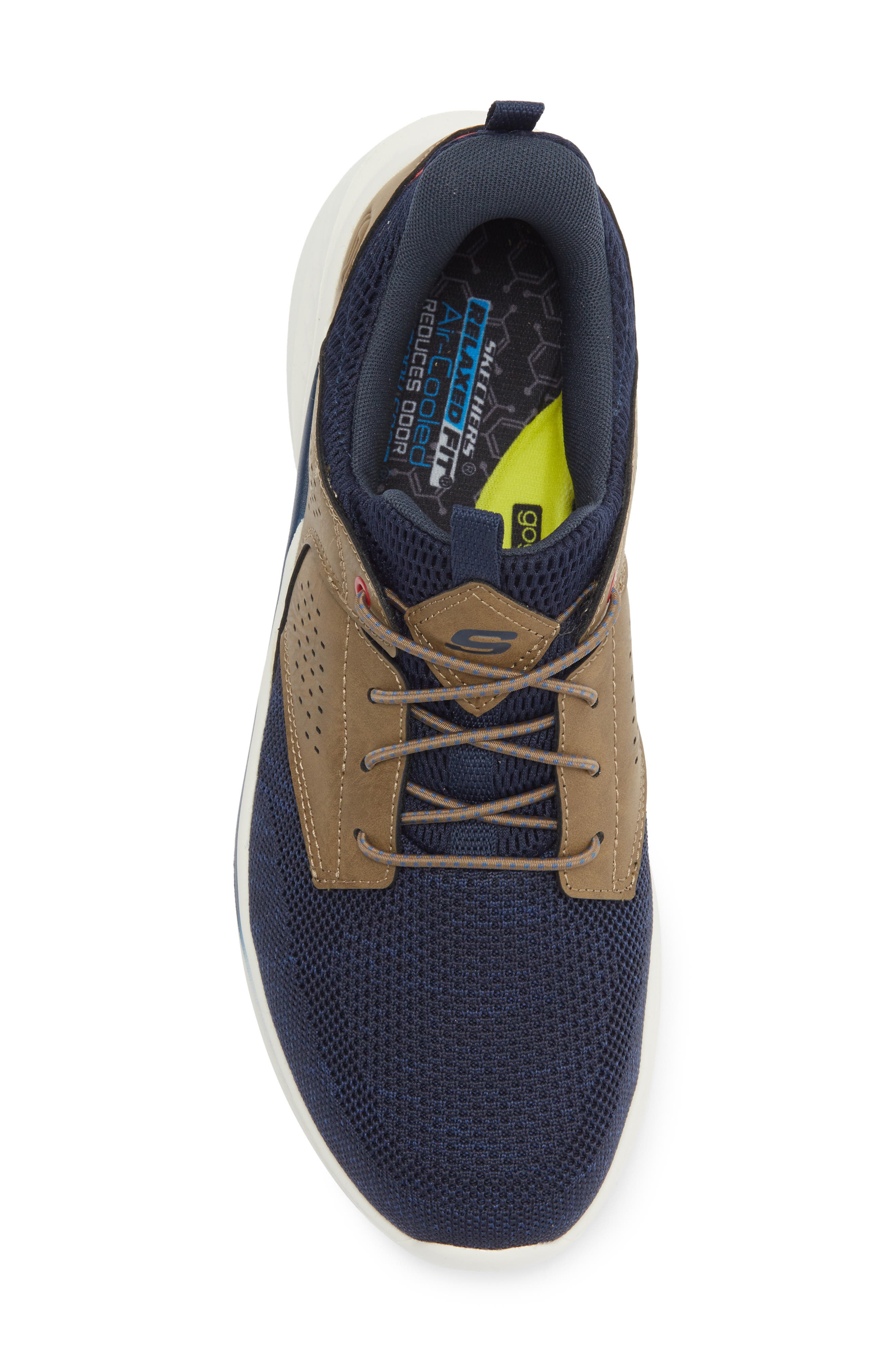 Relaxed Fit: Slade Breyer Sneaker, Alternate, color, NAVY/ TAN