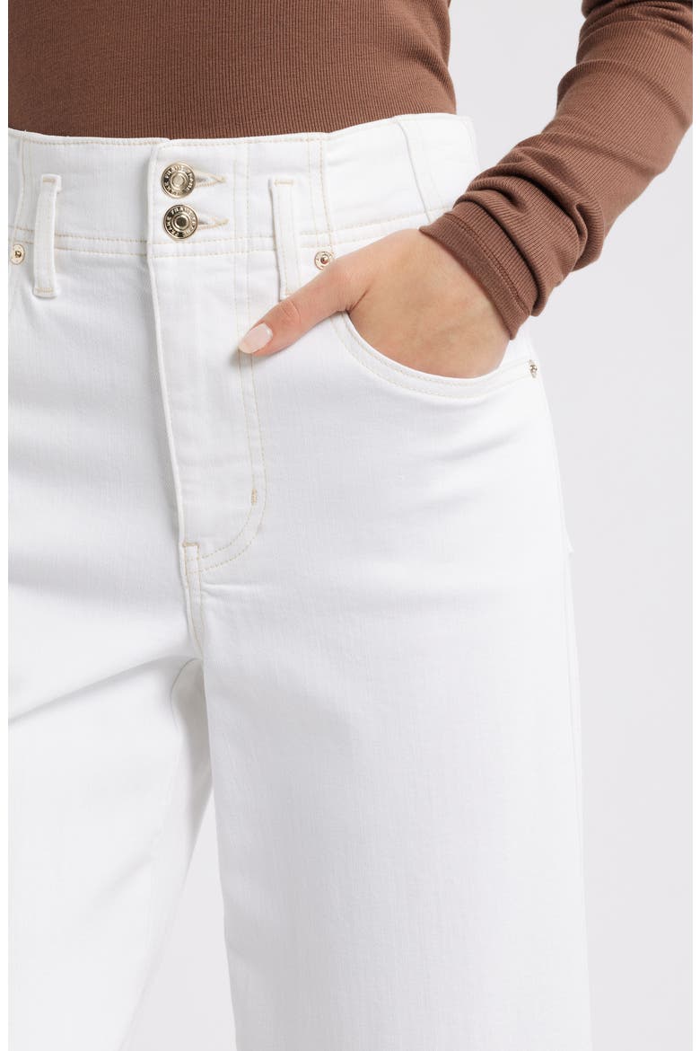 The Seamed Wide Leg Trouser Jeans, Alternate, color, AU NATURAL CLEAN