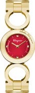 FERRAGAMO Salvatore Ferragamo Women's Gancini Buckle Bracelet Watch, 28mm