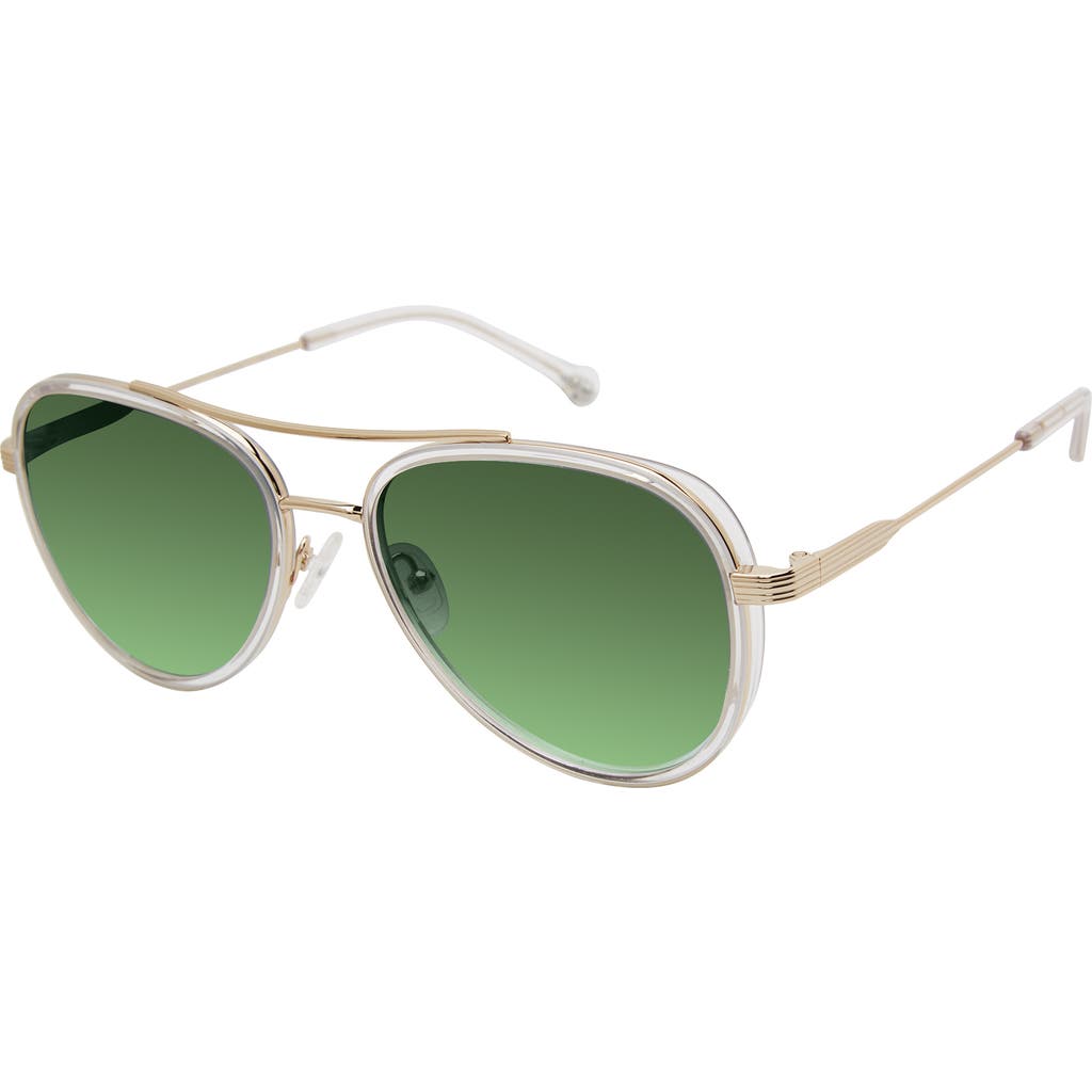 Colors In Optics Hampton Sunglasses In Crystal