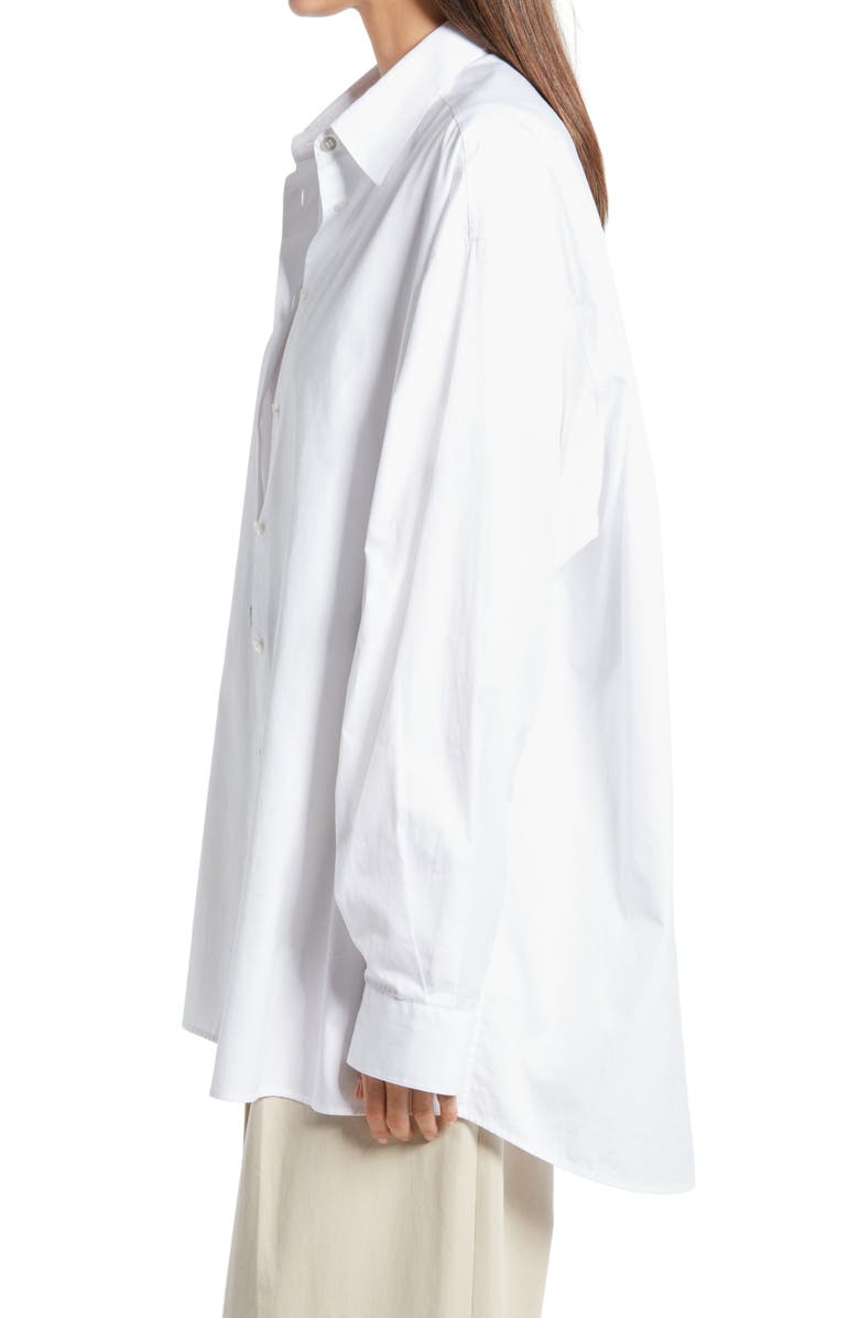 The Row Luka Oversize Soft Cotton Shirt, Alternate, color,
