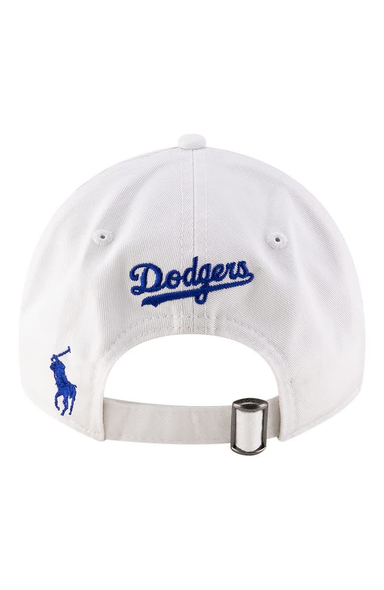 New Era Men's New Era Ralph Lauren x MLB  White Los Angeles Dodgers 9TWENTY Adjustable Hat, Alternate, color, White